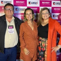 Da esquerda para direita, José Carlos Zanatelli, Potira Manhães e Jessica Zanotelli (Foto/divulgação: Jessica Zanotelli)