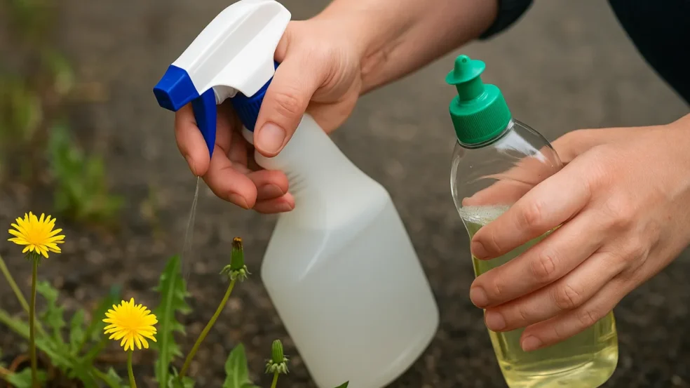 detergente contra as ervas daninhas detergente contra as ervas daninhas