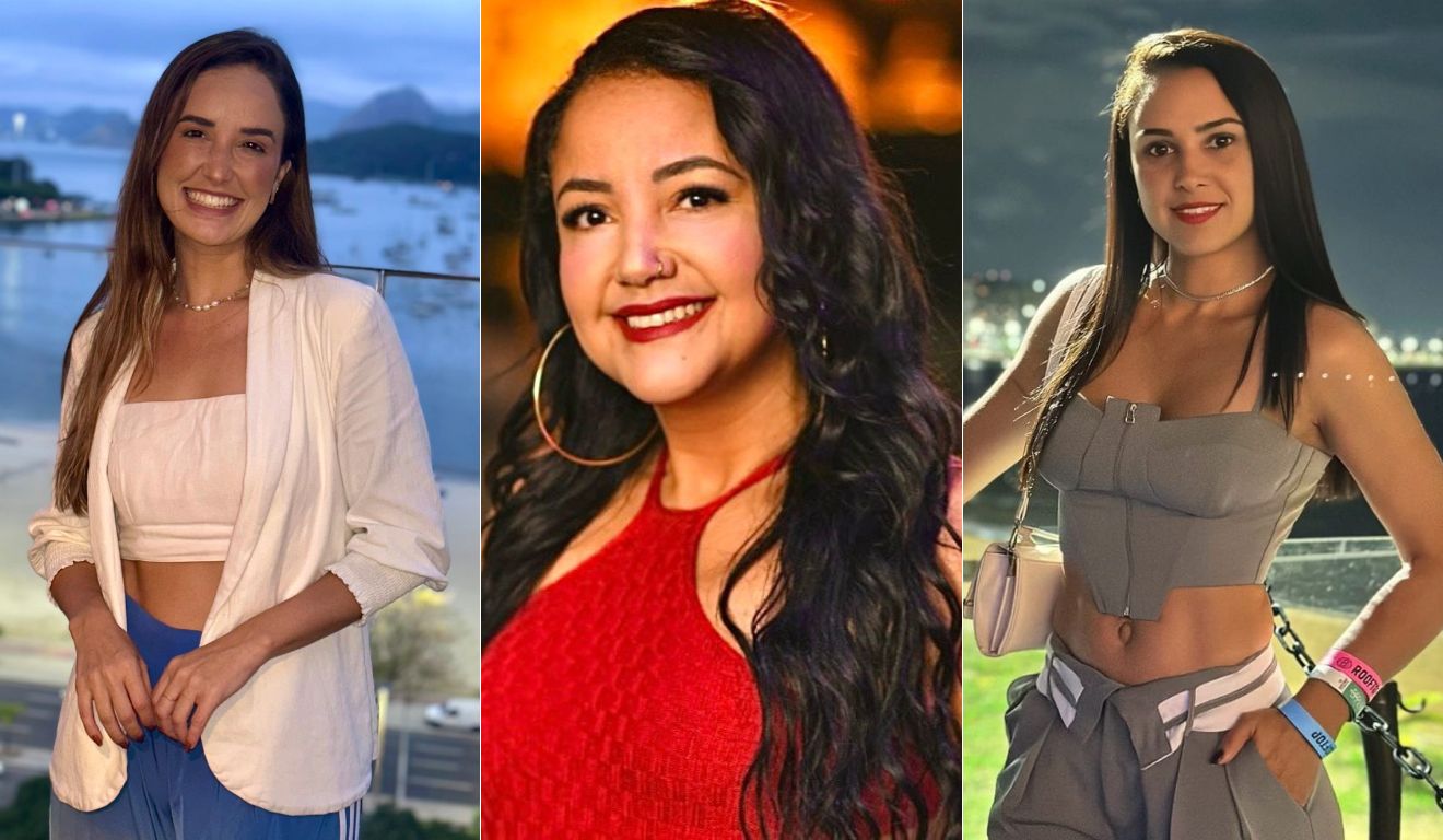 Arine, Layza e Gisele falam sobre expectativas para show do The Calling em Vitória (Foto: Acervo pessoal)