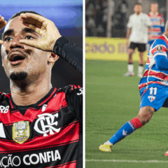 (Foto: Reprodução/ Gilvan de Souza/Flamengo/Mateus Lotif/Fortaleza EC)