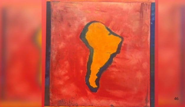 Artista Frank Bowling. 36ª Bienal de São Paulo