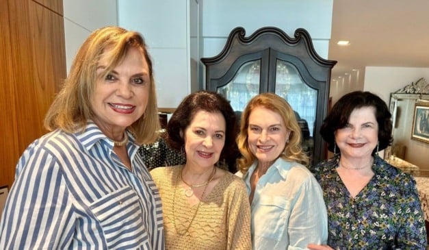 Tudo belo, bem harmonizado e um grupo de mulheres bacanas