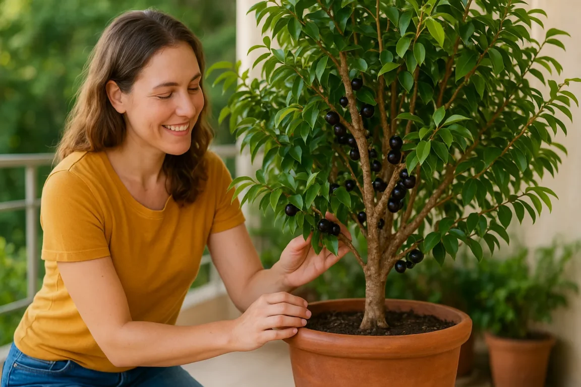 jabuticabeira em vaso
