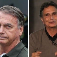Jair Bolsonaro e campeão de fórmula 1 Nelson Piquet