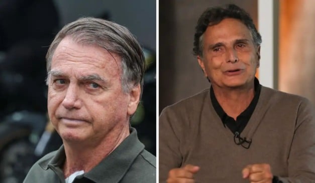 Jair Bolsonaro e campeão de fórmula 1 Nelson Piquet