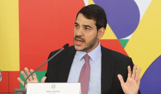 O advogado-geral da União, Jorge Messias, cotado para ser indicado ao STF
