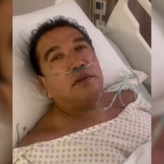 Magno Malta após cirurgia no joelho