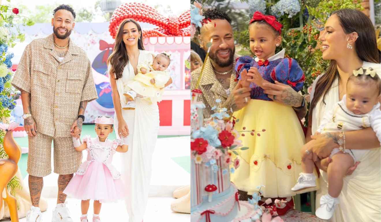 Festa de aniversário de Mavie teve como tema princesas da Disney (Foto: Reprodução/Instagram/@neymarjr)