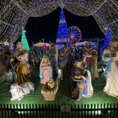 Cariacica terá dois presépios na decoração natalina (Foto: Claudio Postay/Prefeitura de Cariacica)