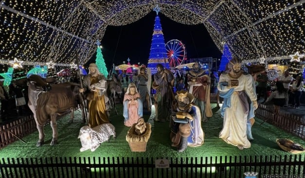 Cariacica terá dois presépios na decoração natalina (Foto: Claudio Postay/Prefeitura de Cariacica)