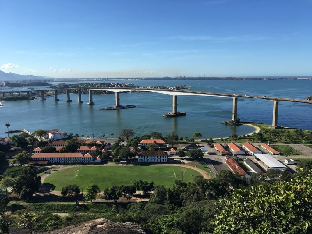 Vista panorâmica da cidade de Vila Velha. Vista panorâmica da cidade de Vila Velha.