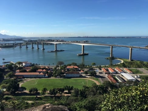 Vista panorâmica da cidade de Vila Velha.
