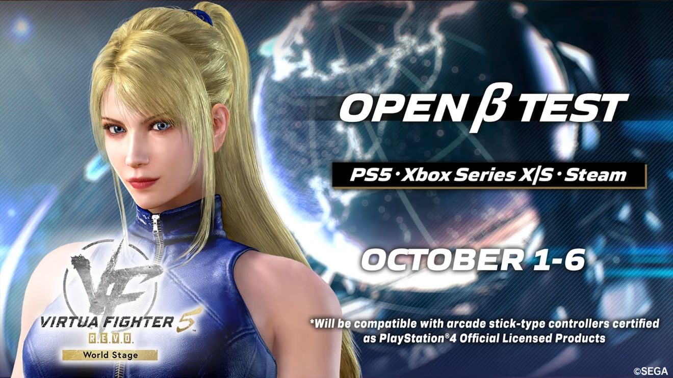 Open Beta de Virtua Fighter 5 R.E.V.O World Stage já está disponível
