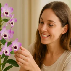 orquídea olho-de-boneca