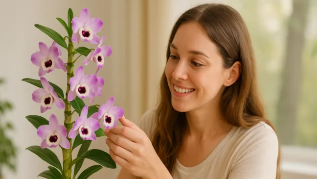 orquídea olho-de-boneca