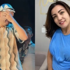 A professora Verlandia Fernandes respondeu à homenagem feita por João Gomes em show (Foto: Reprodução/Instagram/joaogomescantor
/@verlandiafernandes_)