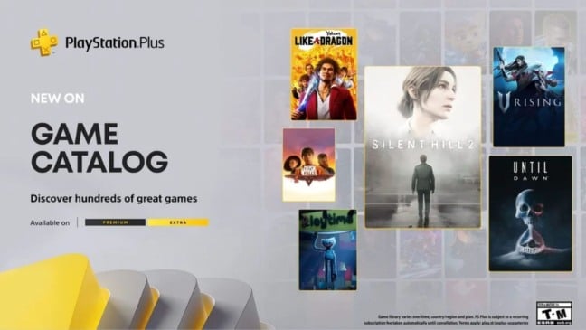 PS Plus Extra e Premium: Silent Hill 2 Remake, Until Dawn e mais entram no catálogo