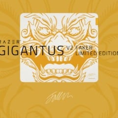 Razer lança o mousepad Gigantus V2 Faker Edition