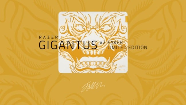 Razer lança o mousepad Gigantus V2 Faker Edition