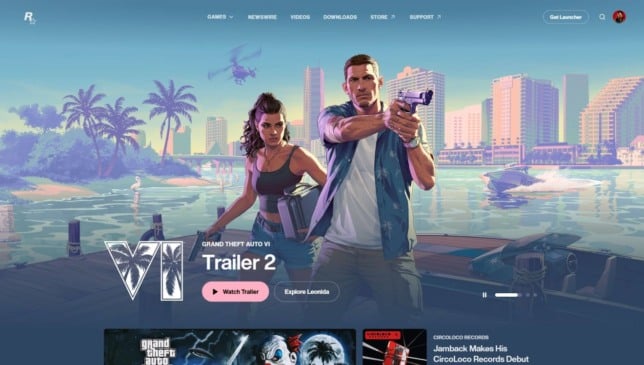 Site da Rockstar é atualizado e reacende rumores do trailer 3 de GTA VI