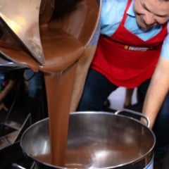 Tombo do chocolate acontece na sexta e no sábado (Foto: Cacau Fest/Divulgação)