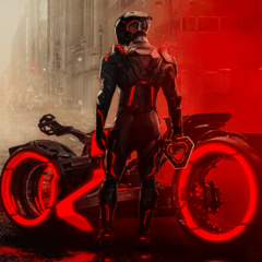 O filme brilha com seu visual neon, mas falha na emoção (Foto: Reprodução/X/@DisneyStudios)