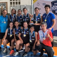 É tetra! Nice de Paula vence no basquete e mantém hegemonia nos Jogos Estudantis