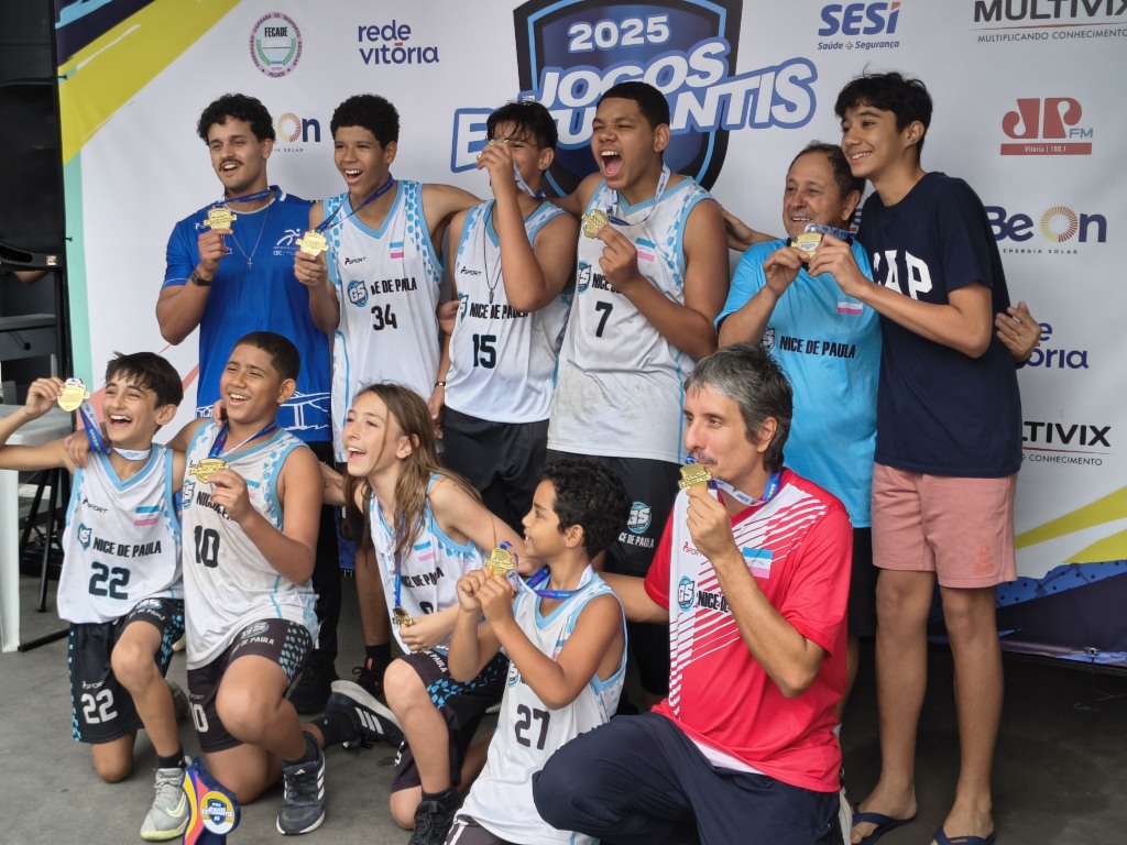 Nice de Paula leva mais um ouro no basquete dos Jogos Estudantis Nice de Paula leva mais um ouro no basquete dos Jogos Estudantis