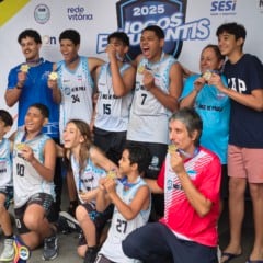 Nice de Paula leva mais um ouro no basquete dos Jogos Estudantis