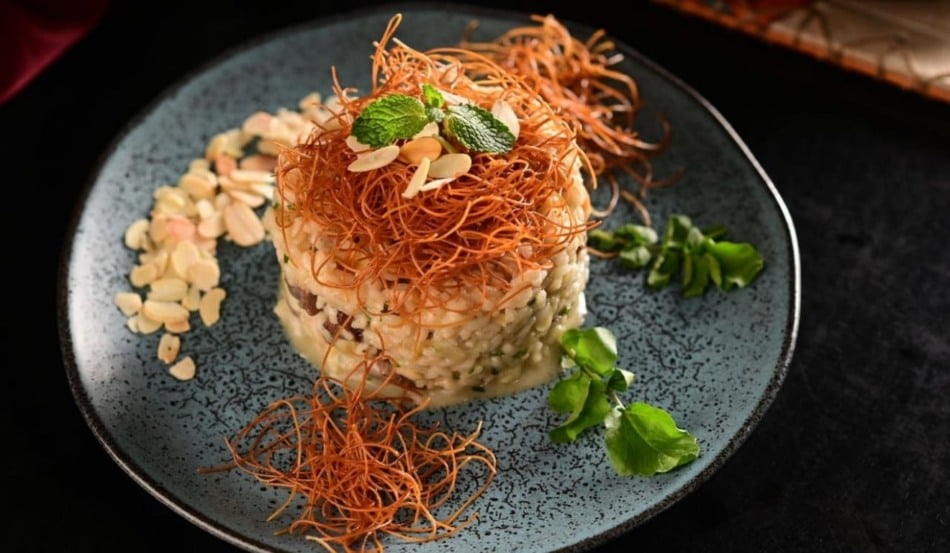 Risoto de cordeiro com amêndoas do Zattar (Foto: ES Restaurant Week/Divulgação)