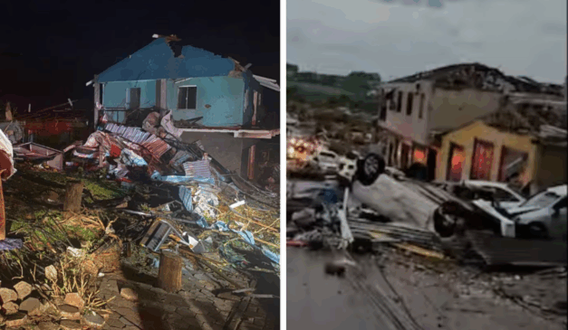 Tornado Paraná (Foto/reprodução: X)