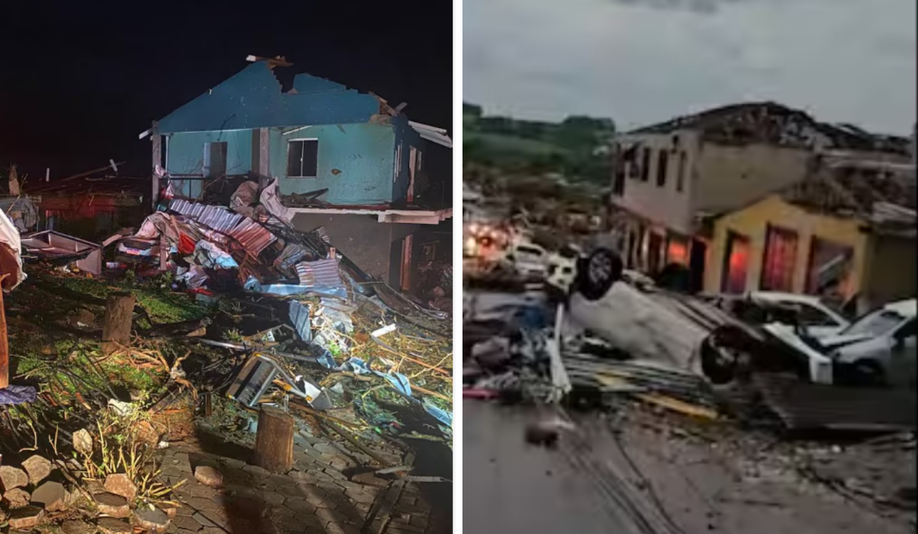 Tornado Paraná (Foto/reprodução: X) Tornado Paraná (Foto/reprodução: X)