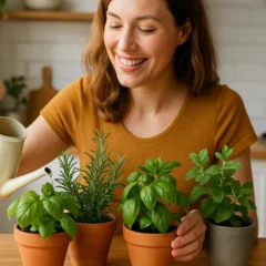 5 maneiras de decorar a cozinha com ervas aromáticas