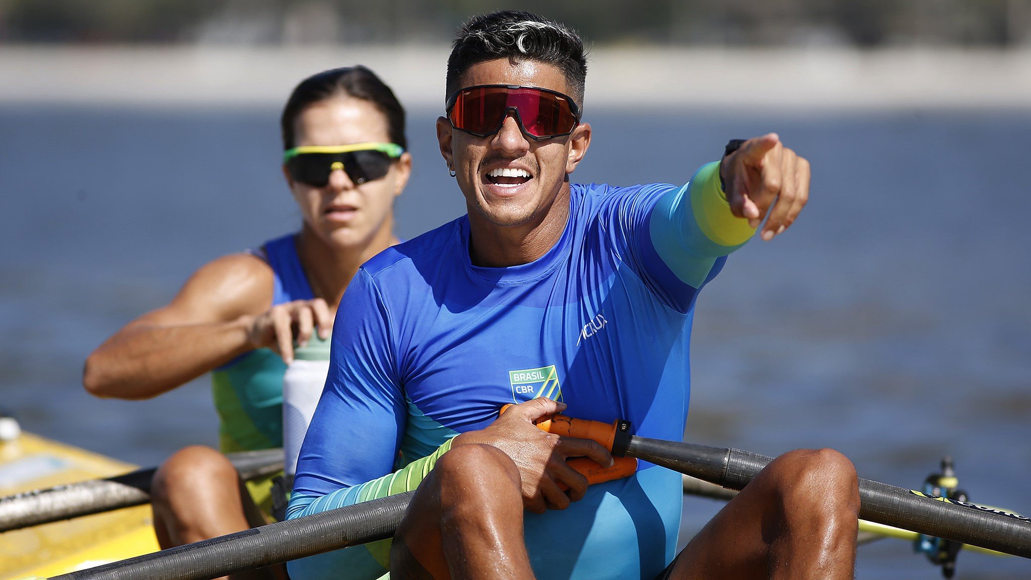 Treino da Seleção Brasileira de Remo Treino da Seleção Brasileira de Remo, Beach Sprint, realizado na Maria da Glória nesta, segunda, 15. Foto: Satiro Sodré/CBR