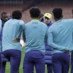 14.11.2025 - Treino Emirates Stadium FOTO: @rafaelribeirorio / CBF