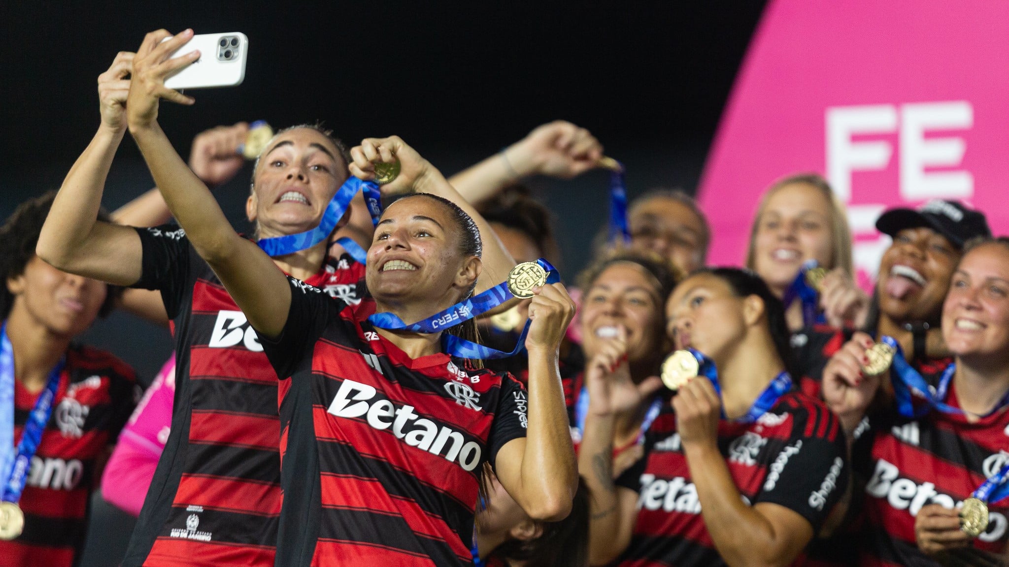 FLAMENGO X FLUMINENSE - CAMPEONATO CARIOCA FEMININO - FINAL - ESTÁDIO LUSO BRASILEIRO - 21-11-2025 - FOTO MARIANA SÁ/FLAMENGO