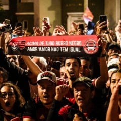 FLAMENGO. CHEGADA DELEGACÃO EM LIMA - 26-11-2025
