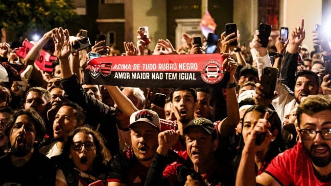 FLAMENGO. CHEGADA DELEGACÃO EM LIMA - 26-11-2025