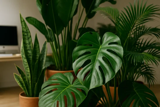 6 plantas tropicais perfeitas para vasos grandes que aumentam a umidade do ambiente