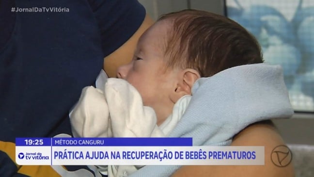 Método Canguru ajuda bebês prematuros