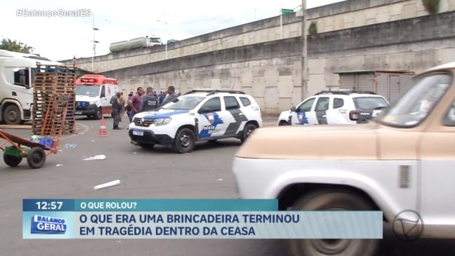 Homicídio na CEASA do Espírito Santo deixa frequentadores em choque