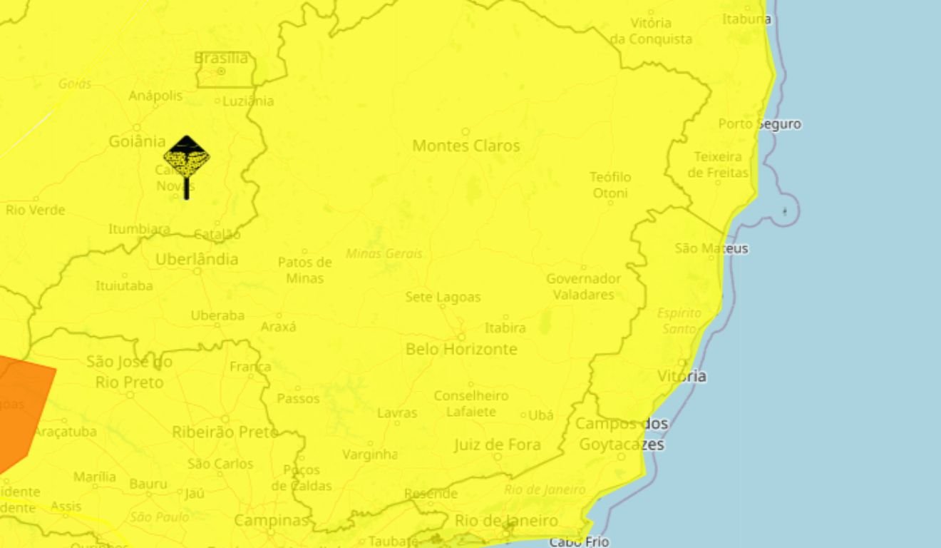 Alerta tempestade ES