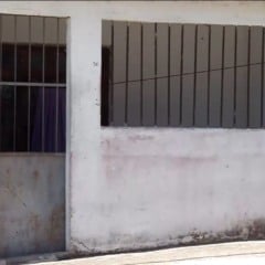 Casa em que a jovem era mantida em cárcere privado. Foto: Reprodução/ TV Vitória