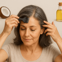 5 óleos naturais podem restaurar a cor e o brilho dos seus cabelos, eliminando os fios brancos em apenas 10 minutos/ChatGPT