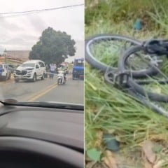 Ciclista morre atropelado por carro funerário em Nova Venécia