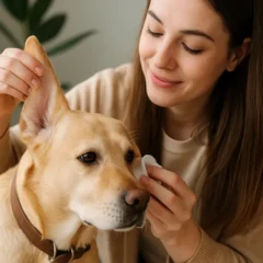 Como limpar ouvidos do cachorro em casa de forma segura