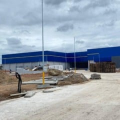 Construção da nova loja do Assaí