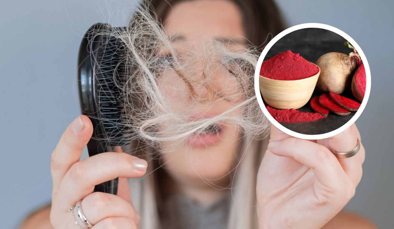 Beterraba é o ingrediente natural que ajuda a cobrir os fios brancos sem danificar o cabelo Beterraba é o ingrediente natural que ajuda a cobrir os fios brancos sem danificar o cabelo