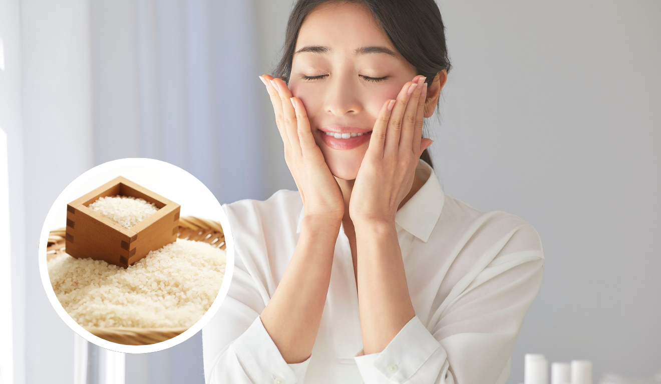 O arroz, ingrediente tradicional da K-Beauty, promete deixar a pele com brilho saudável, uniforme e livre de manchas