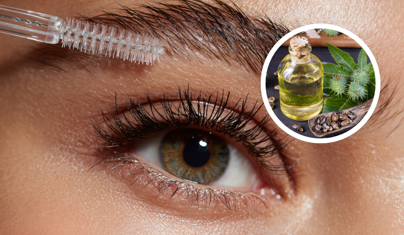 Óleo de rícino: A solução natural e acessível para sobrancelhas mais cheias